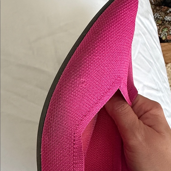 Rothy's Fuchsia and Blue Women's Flats - Picture 5 of 6